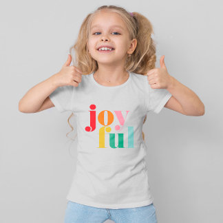Camiseta Feliz Navidad Multicolor "alegre"