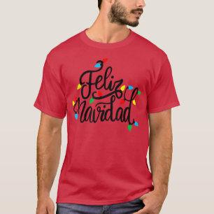 Camiseta Feliz Navidad Navidad ligero navidad