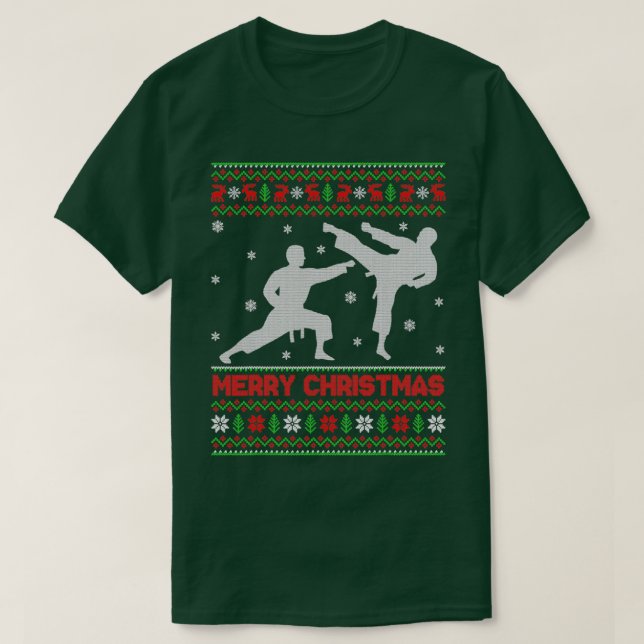 Camiseta Feliz navidad navidad navidad navidad Santa 1 (Diseño del anverso)