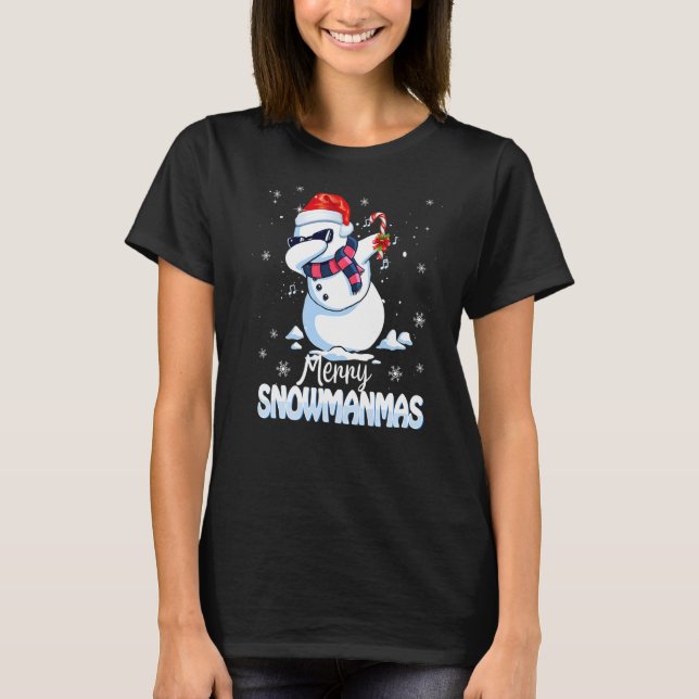 Camiseta Feliz Navidad Navidades de nieve Mujeres Hombres N (Anverso)