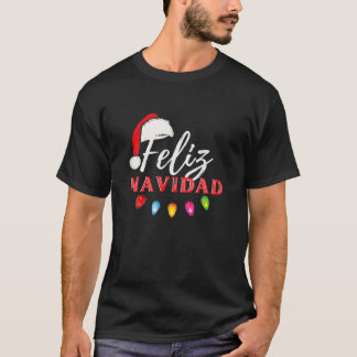 Camiseta Feliz Navidad Navidades enciende Navidad