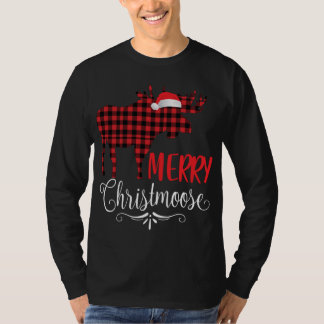 Camiseta Feliz Navidad Navidades familiares Pajamas Moose