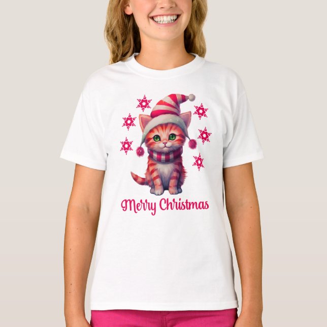 Camiseta Feliz Navidad navideño (Anverso)