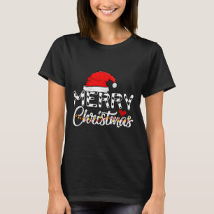 Camiseta Feliz Navidad navideño Santa Claus Familia diverti