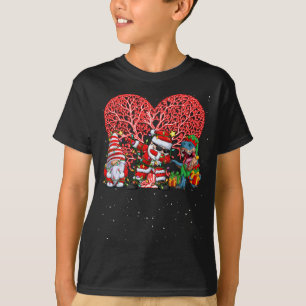 Camiseta Feliz Navidad navideño santa GnomesChristm