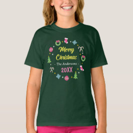 Camiseta Feliz Navidad - Niños