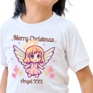 Camiseta Feliz navidad niños de Angel