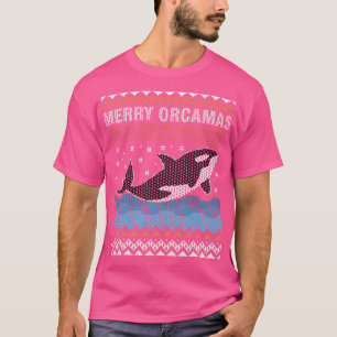 Camiseta Feliz Navidad Orca Ballenas feas Navidades como ni