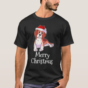 Camiseta Feliz Navidad Pajamas Beagpy Santas Gorra Be