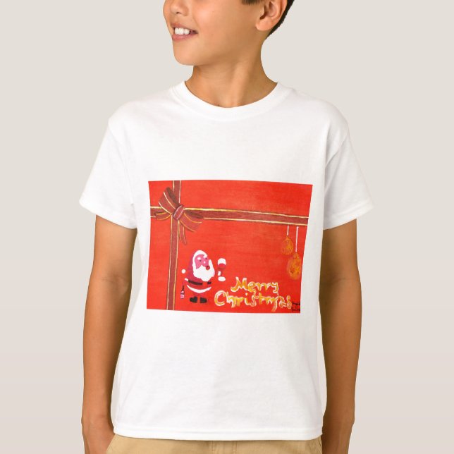 Camiseta Feliz Navidad Papá Noel (Anverso)