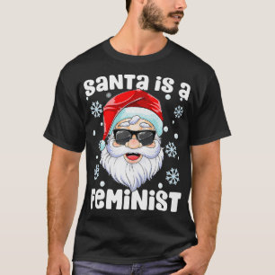 Camiseta Feliz Navidad, Papá Noel es una Navidad divertida 