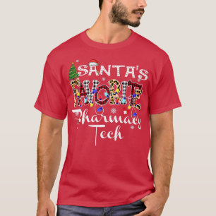 Camiseta Feliz Navidad, Papá Noel, farmacia favorita Xma