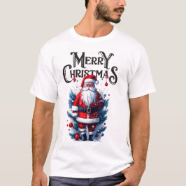 Camiseta Feliz Navidad Papá Noel Pajama