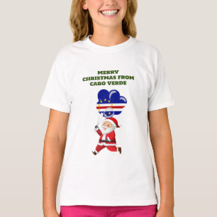 Camiseta Feliz Navidad para Cabo Verde