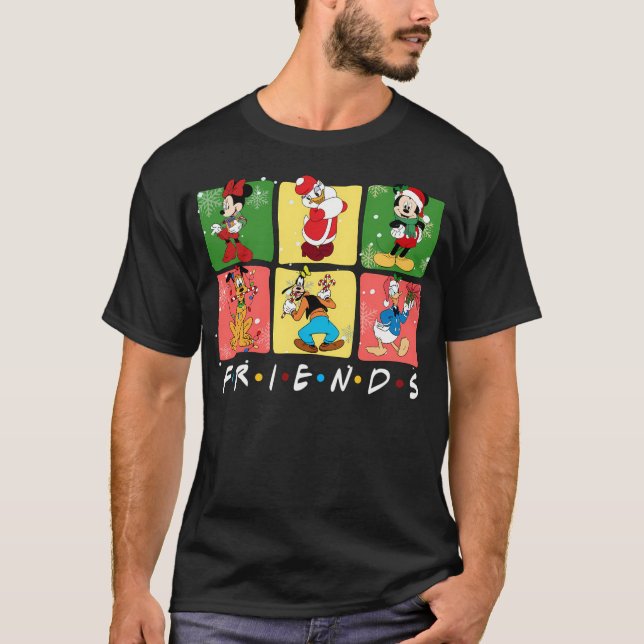 Camiseta Feliz Navidad Para Los Amigos (Anverso)