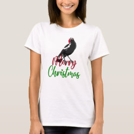 Camiseta Feliz Navidad, pastel de urraca australiana