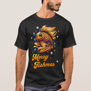 Camiseta Feliz Navidad Pesquera Navidad