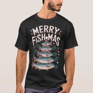 Camiseta Feliz Navidad Pesquera Navidad