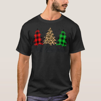 Camiseta Feliz Navidad Plaid navideños Navidades españoles 