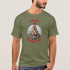 Camiseta Feliz Navidad Profiterole Adorno