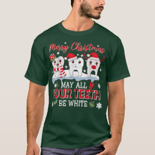Camiseta Feliz Navidad, que todos tus dientes sean blancos
