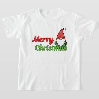 Camiseta "Feliz Navidad" regalo de Navidad para niños 