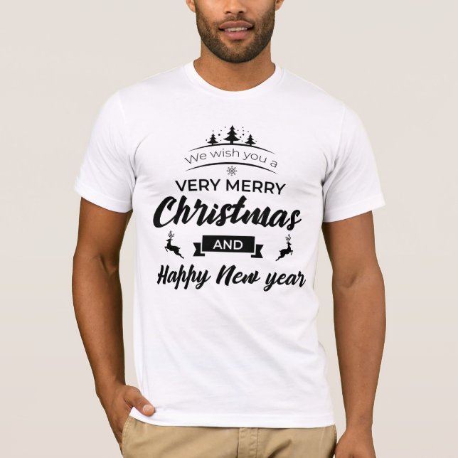 Camiseta Feliz Navidad Regalos Feliz Navidad (Anverso)