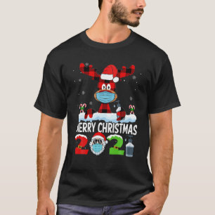 Camiseta Feliz Navidad Reno 2021 Santa Pijama Familia