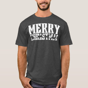 Camiseta Feliz Navidad Retro Santa Retro Ropa de Salto y Fl