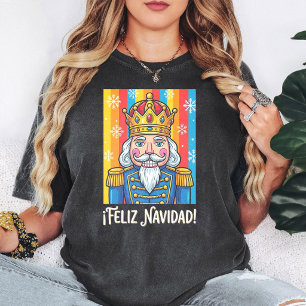Camiseta Feliz Navidad Rey Cascanueces Navidad