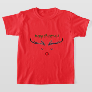 Camiseta Feliz Navidad Rudolph T-Shirt