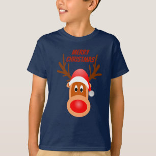 Camiseta Feliz Navidad Rudolph tee