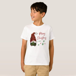 Camiseta Feliz Navidad Rústico País Gnome Fun Holiday