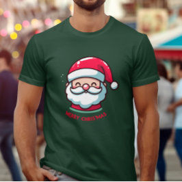 Camiseta Feliz Navidad Santa