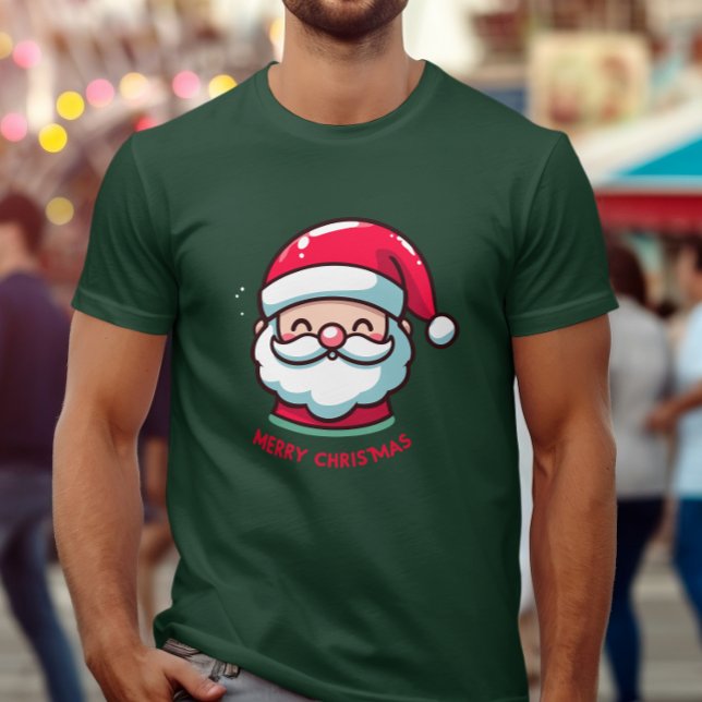 Camiseta Feliz Navidad Santa (Subido por el creador)