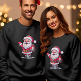 Camiseta Feliz Navidad Santa