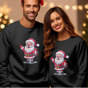 Camiseta Feliz Navidad Santa