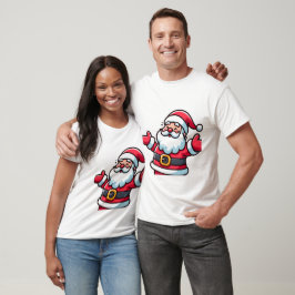 Camiseta Feliz Navidad Santa