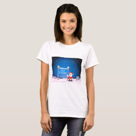Camiseta Feliz Navidad Santa