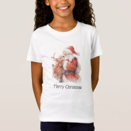 Camiseta Feliz Navidad Santa