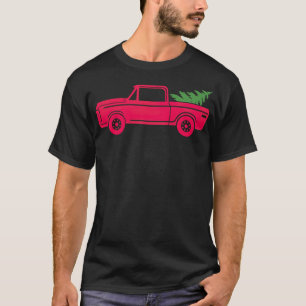 Camiseta Feliz Navidad Santa Camión y tres medios bisexuale