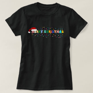 Camiseta Feliz Navidad, santa claus, navidades x masa