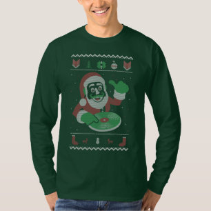 Camiseta Feliz Navidad Santa DJ Fiesta