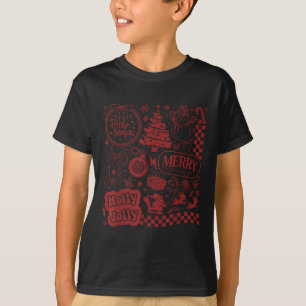 Camiseta Feliz Navidad Santa Muñeco de Nieve Reno Es El Mar
