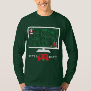 Camiseta Feliz Navidad Santa Regalo