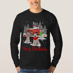 Camiseta Feliz Navidad Santa Rina Grandes Pirineos Con