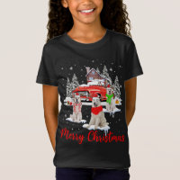 Feliz Navidad Santa Rina Grandes Pirineos Con