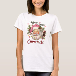 Camiseta Feliz Navidad - Santa Rosa