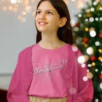 Feliz Navidad Silver Snowflake