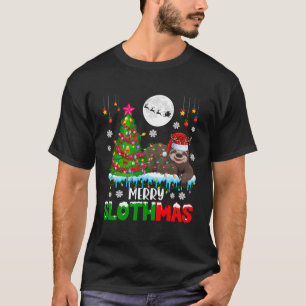 Camiseta Feliz Navidad Slots disfraces de renos de Santa Na
